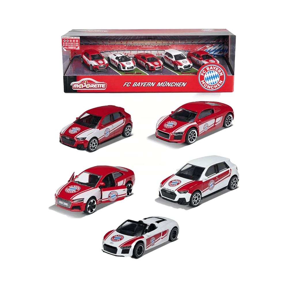 Majorette FC Bayern Munchen Giftpack Toy Set 5 Pcs