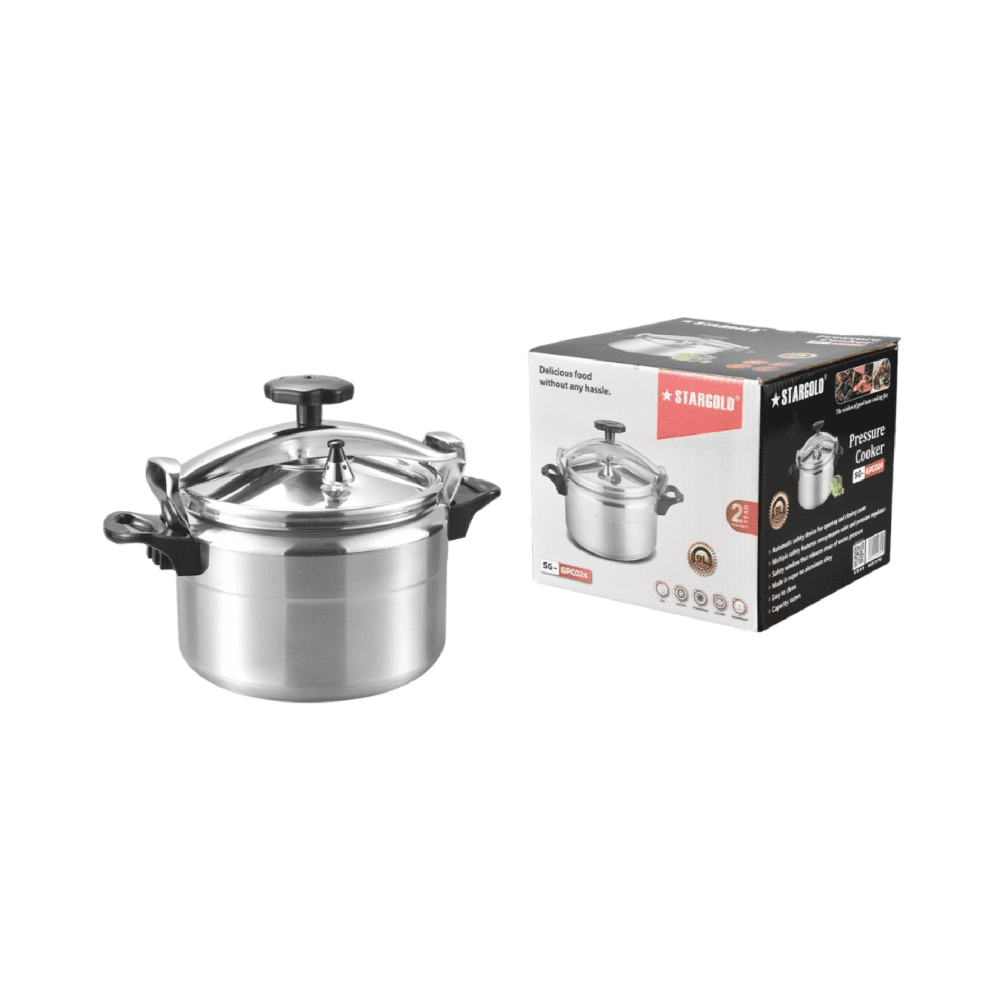 Stargold Stainless Steel Body Gas Pressure Cooker 9L SG-GPC024