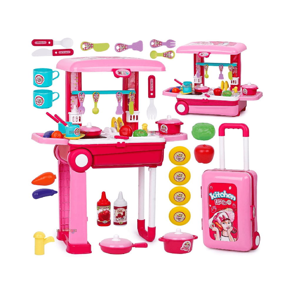 Xiong Cheng Little Chef Suitcase Kitchen Set