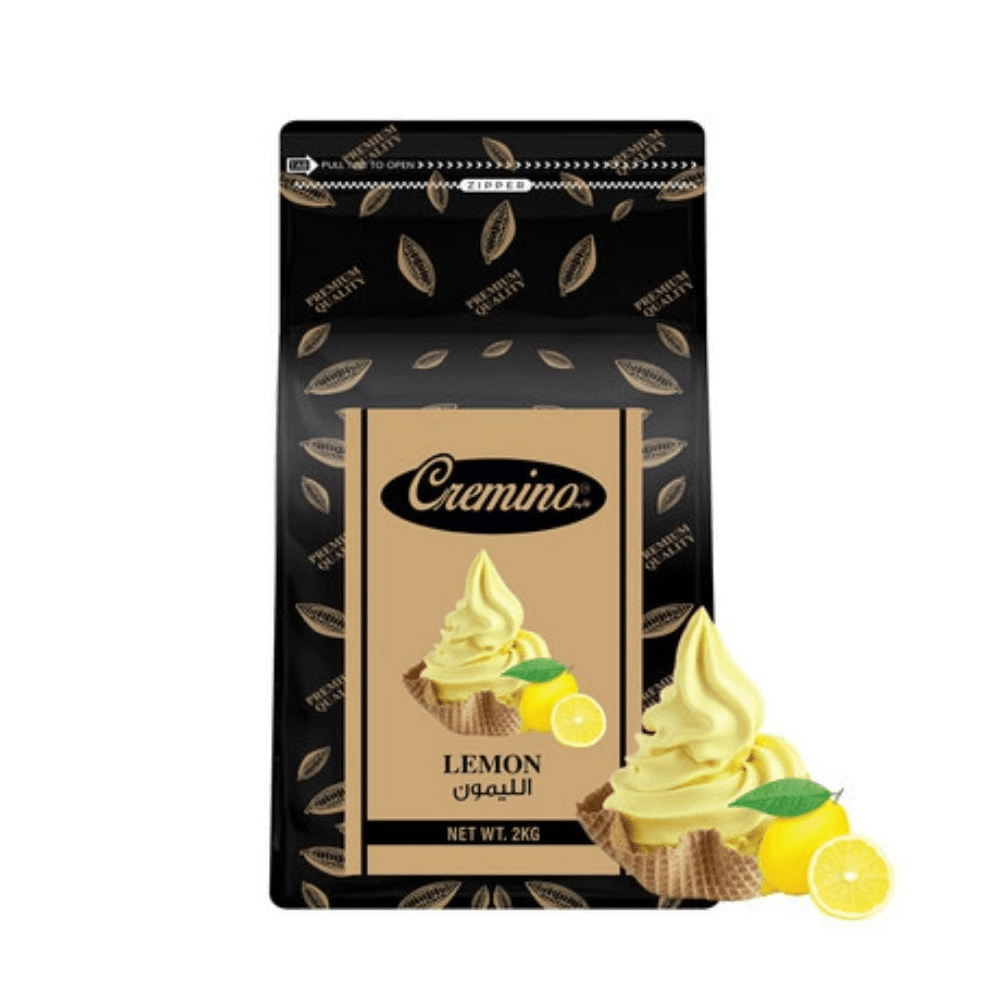 Cremino Soft Ice Cream Powder Lemon (2Kg)