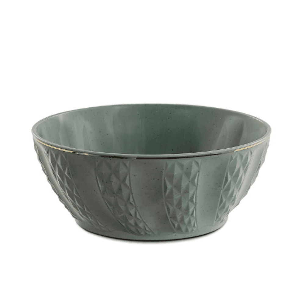 Rose Plastic Diamond Pattern Washing Bowl - Sage Green MR-2424-WB-A31 