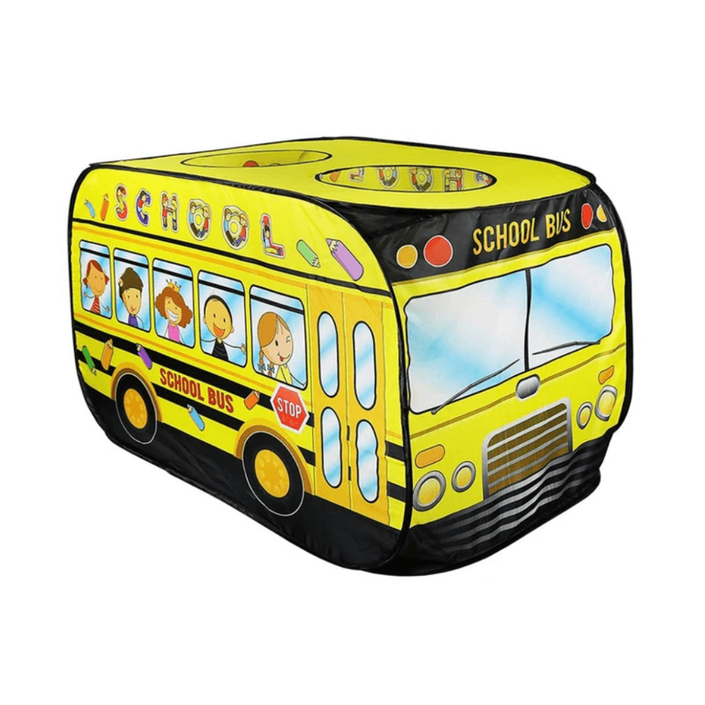 Bus Play Tent with Balls 50Pcs 70cm x 110cm x 70cm