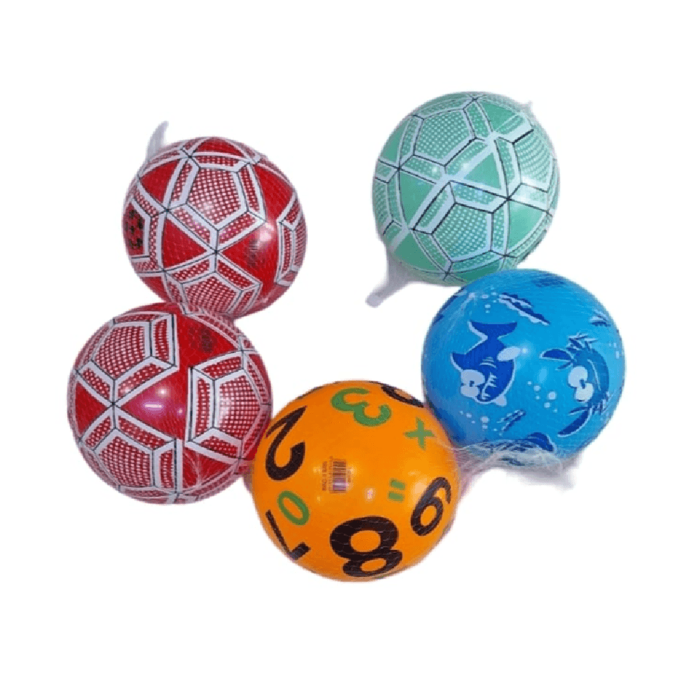 Kids Soft PVC Ball 1Pc - Assorted Colors