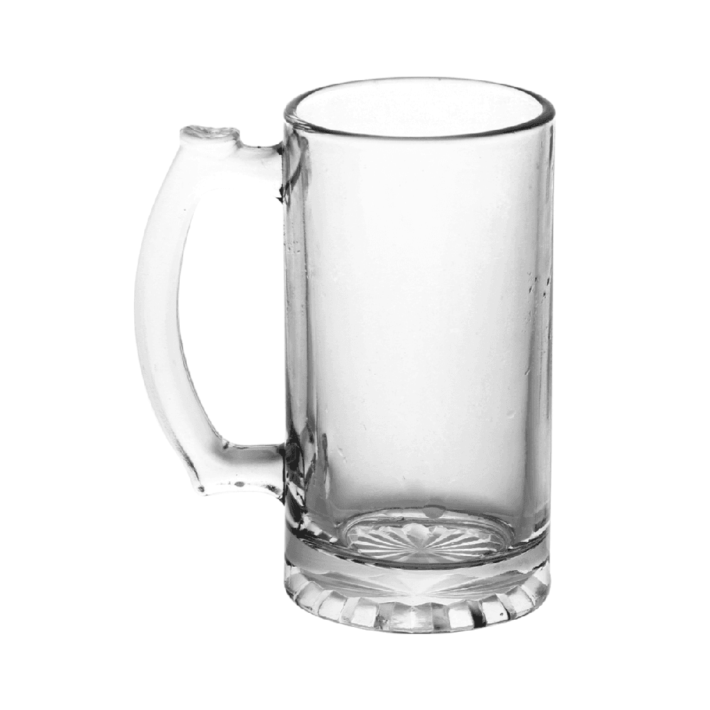 Glass Beer Mug Set 447ml 2Pcs - LXZB02 / 04-409