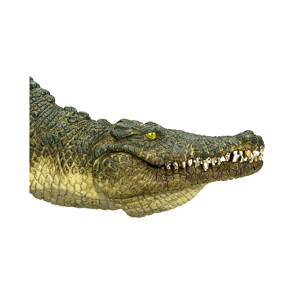 Realistic Crocodile Action Figure with Moving Jaw Toy