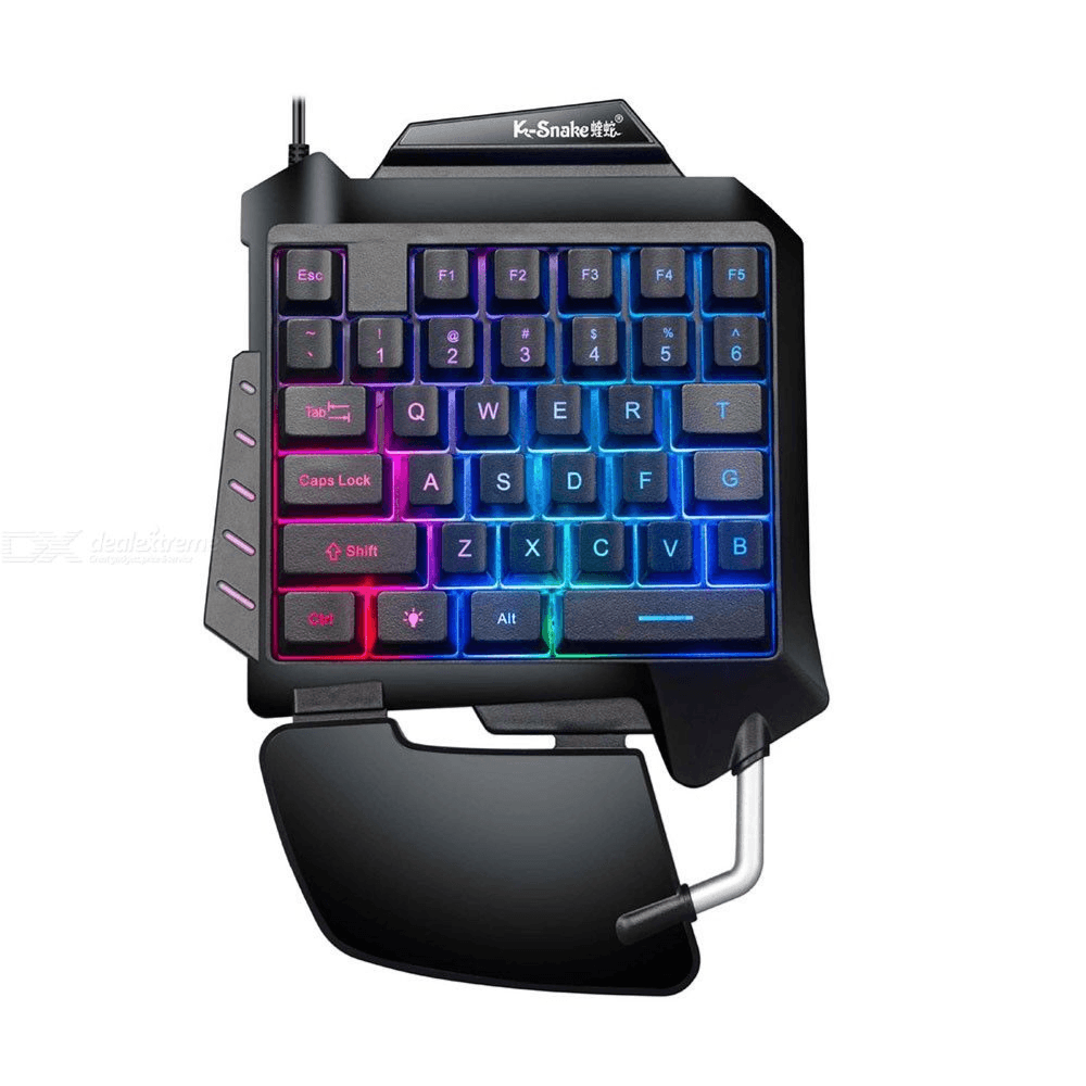 G92 Wired Gaming Single Hand Ergonomic Keyboard