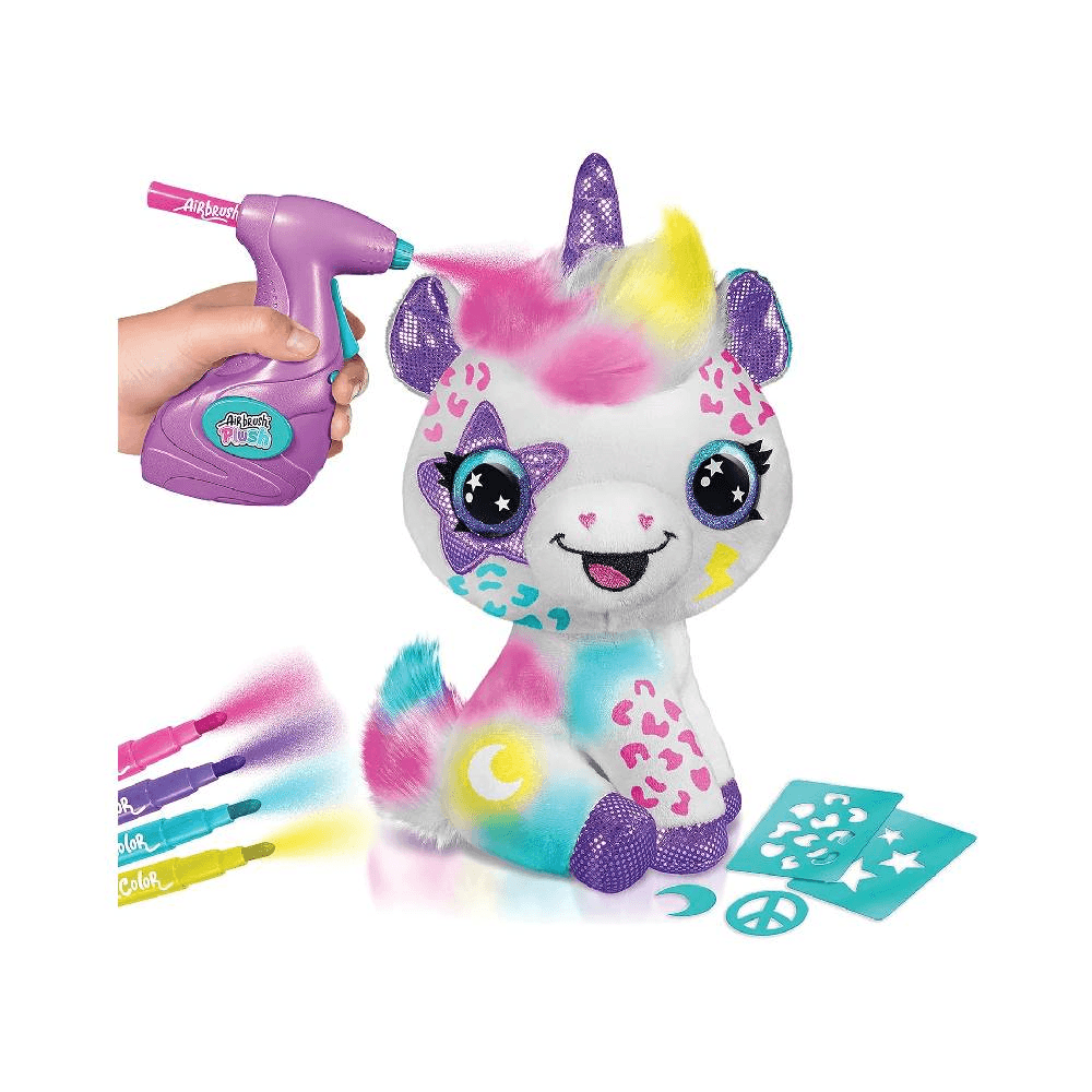 Canal Toys Airbrush Plush Unicorn Art Kit