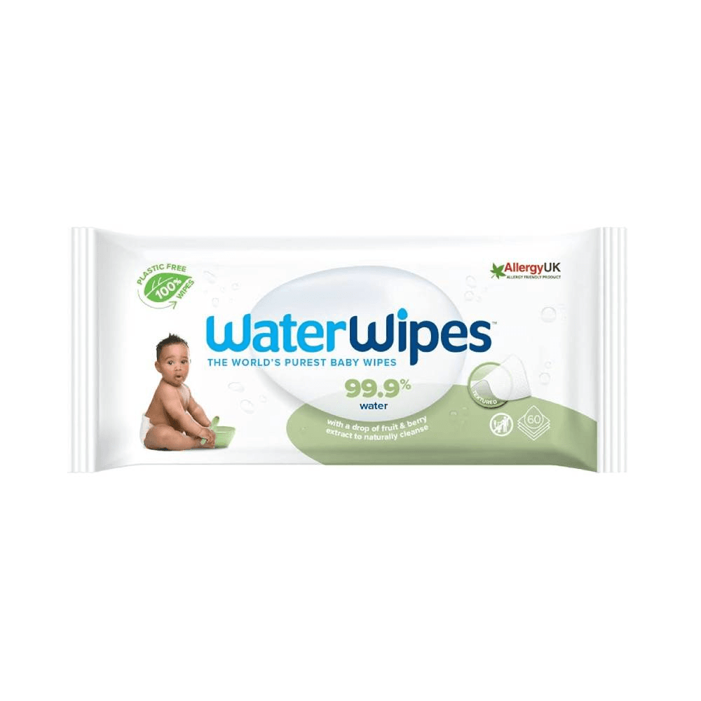 WaterWipes Fruit Extract Baby Wipes 60Pcs