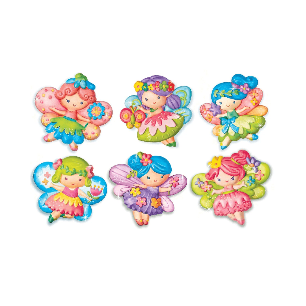 4M Mould & Paint Glitter Crafts Fairies