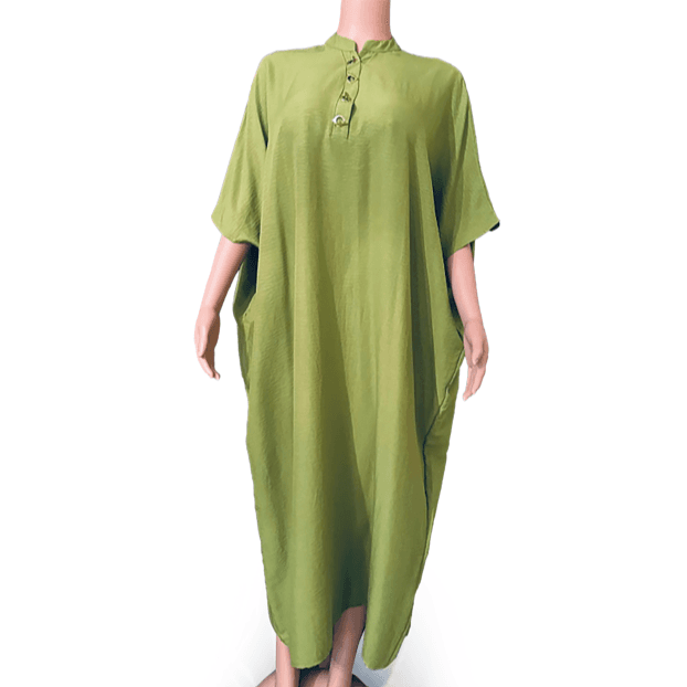 Jalabiya With Short Sleeves - Free Size (S-M-L)