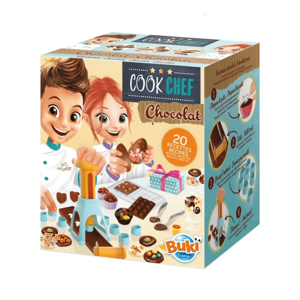 Buki Cook Chef Chocolate Food Play Set 56Pcs
