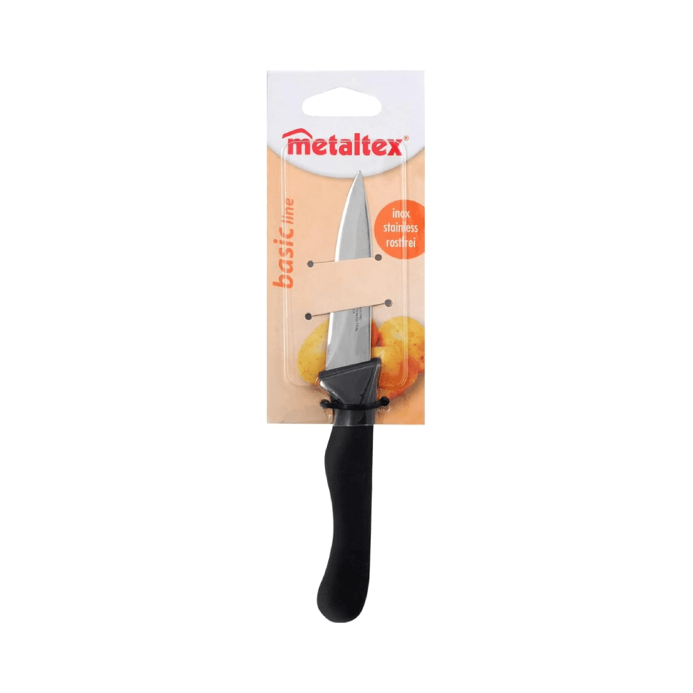 Basic Paring Knife 19cm - Black Handle 258129/mxc-146