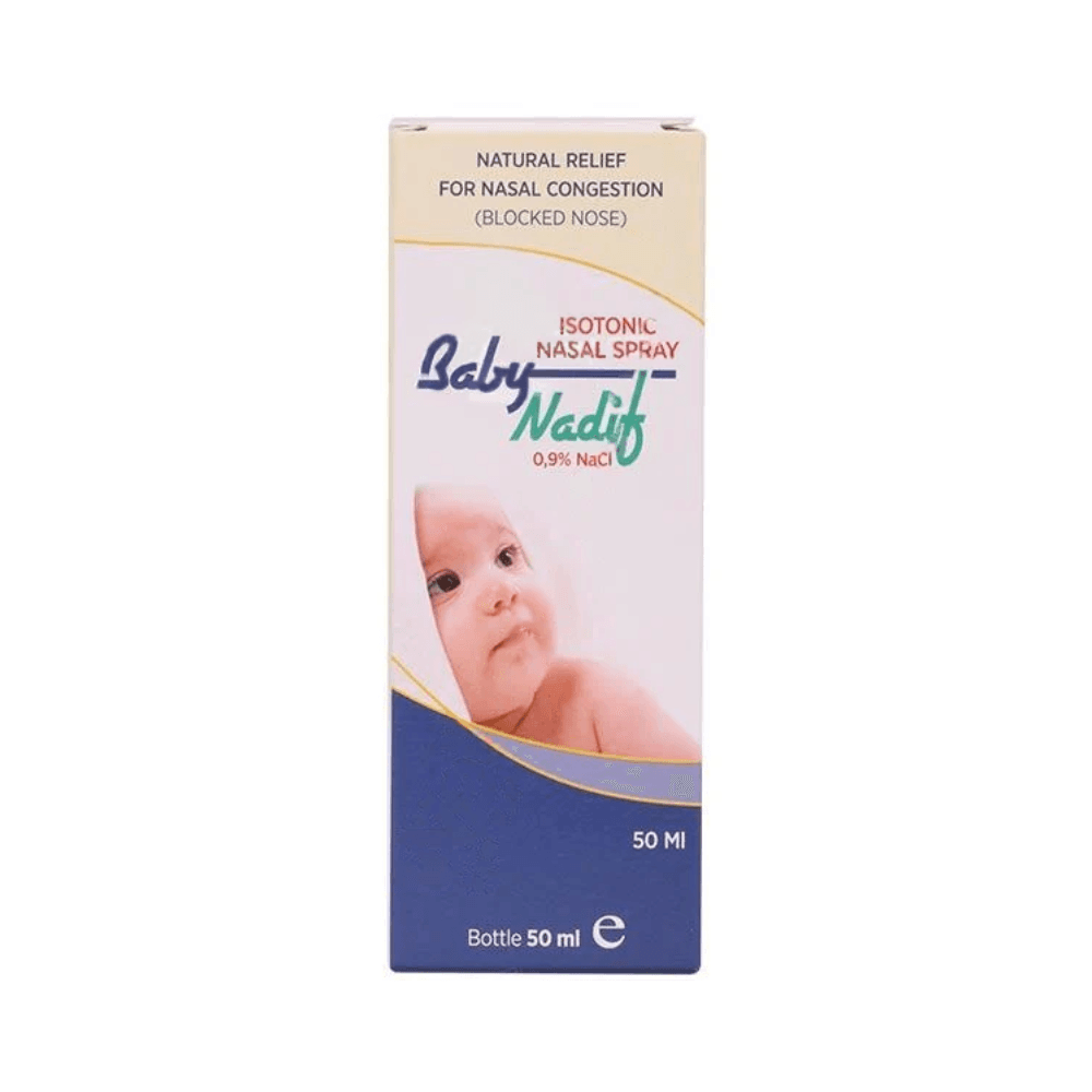 Baby Nadif Isotonic 0.9% NaCl Nasal Spray 50ml No.10334