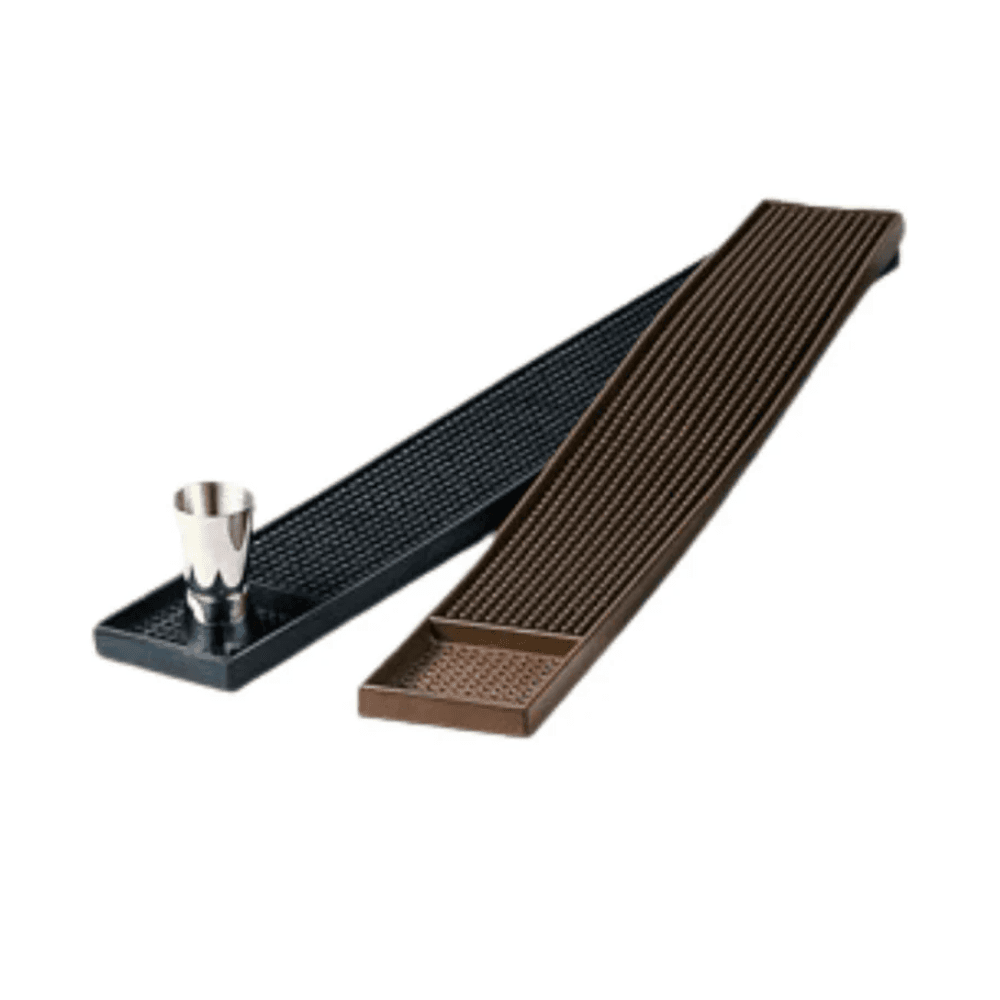Bar Mat PVC 590 x 80 x 16mm - Black 13-621-JW-BMT