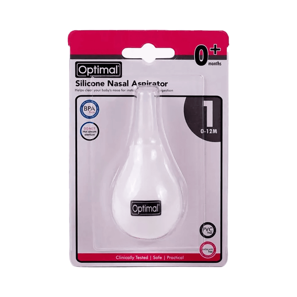 Optimal Silicone Nasal Aspirator 0-12 Months
