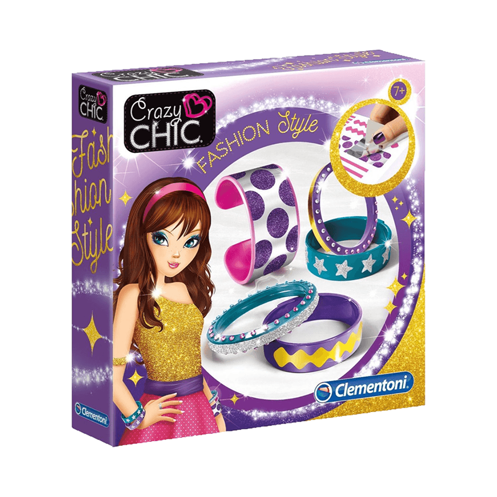 Clementoni Crazy Chic Fashion Style Bracelet Set
