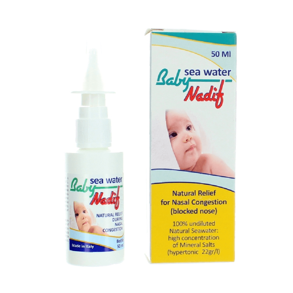 Baby Nadif Hypertonic Sea Water Nasal Spray 50ml