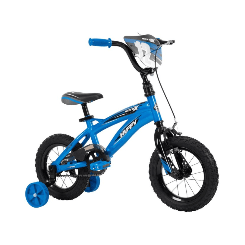 Huffy Moto X; 12" B Bike Blue/Black 3-5Yrs