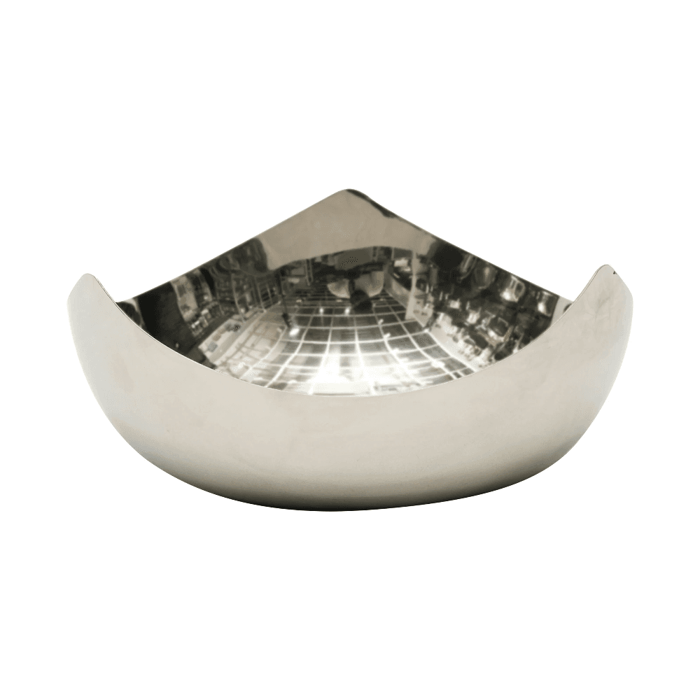 Vague Steel Bread Basket 19cm 05-193