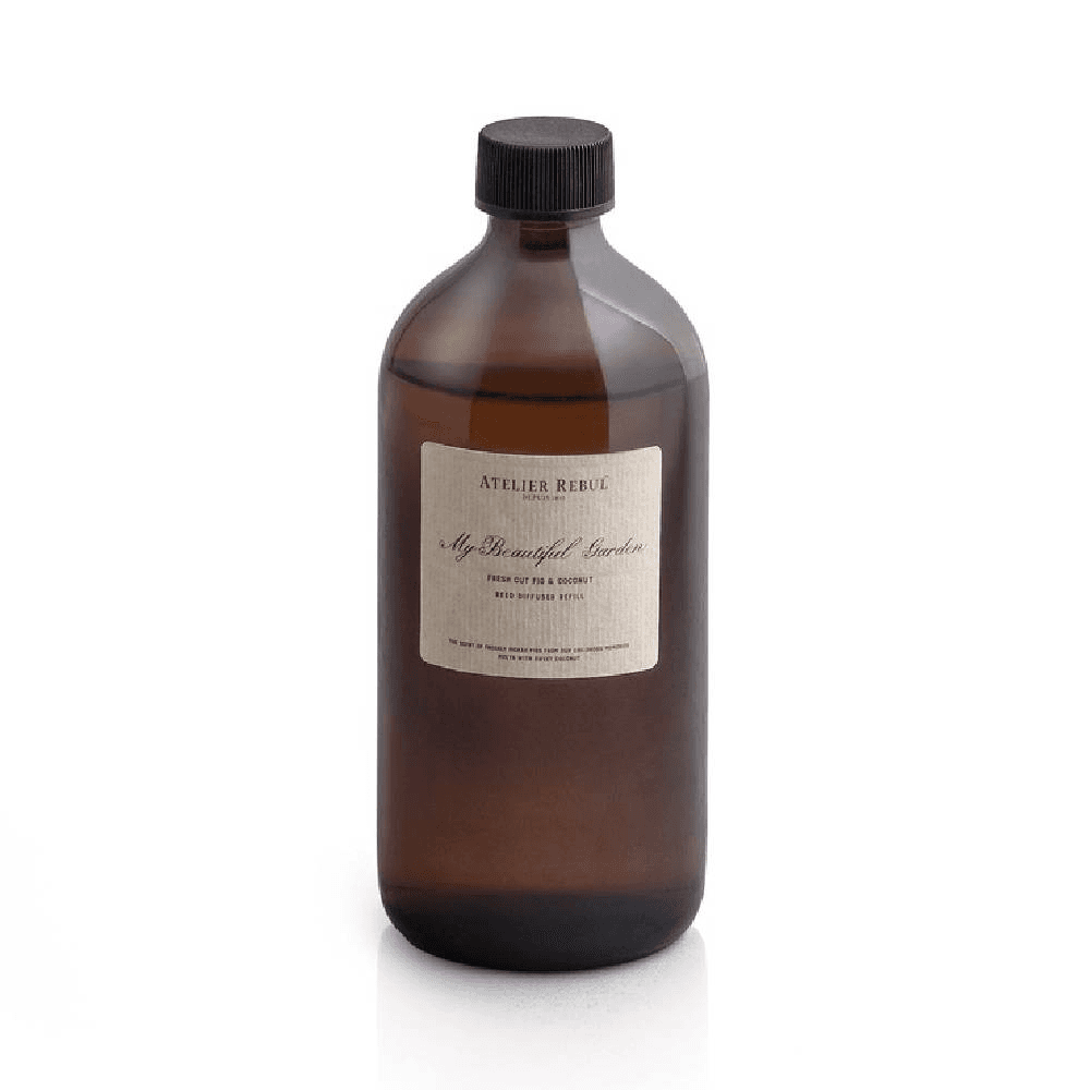 أتيليه ريبول إعادة تعبئة معطر القصب برائحة التين الطازج وجوز الهند 450 مل