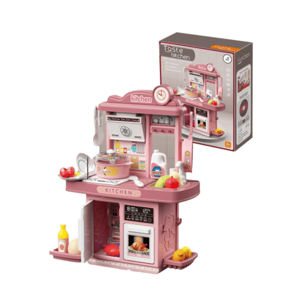 Taste Kitchen Cutlery Stove Playset - Pink