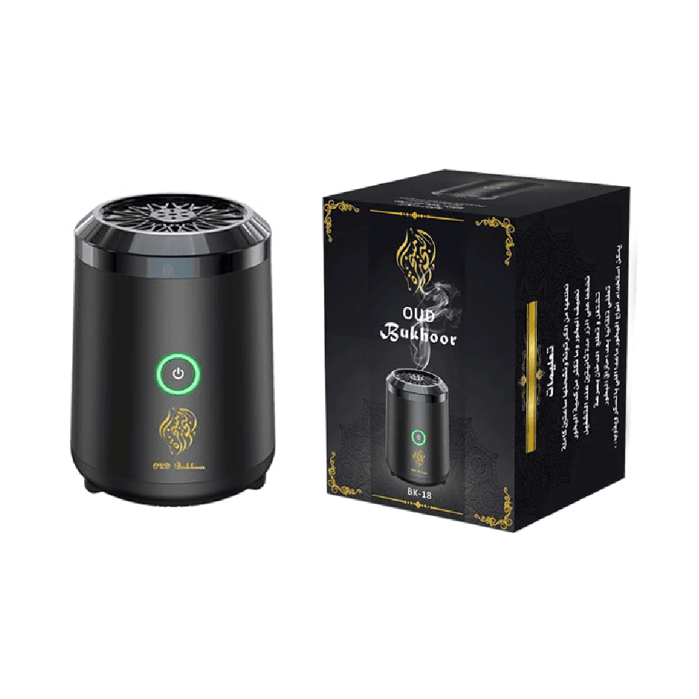 Oud Bakhoan Bakhoor Bk-18 Oud Portable Electric Incense Burner -BLACK 