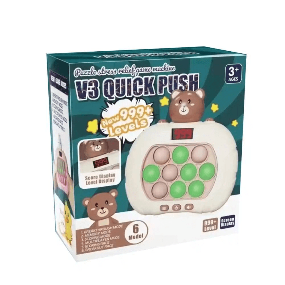 V3 Quick Push Pop It Game Machine Gh-002 3+ Years