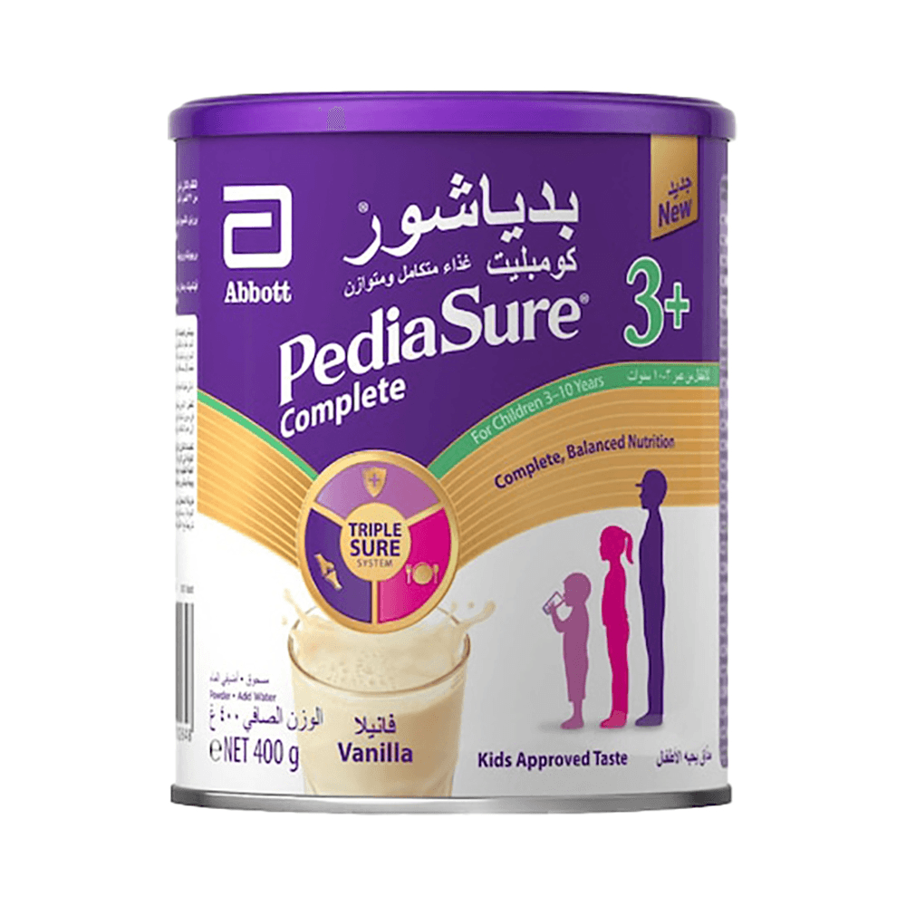 Abbott PediaSure Complete 3+ Vanilla Milk Nutritional Formula 400g