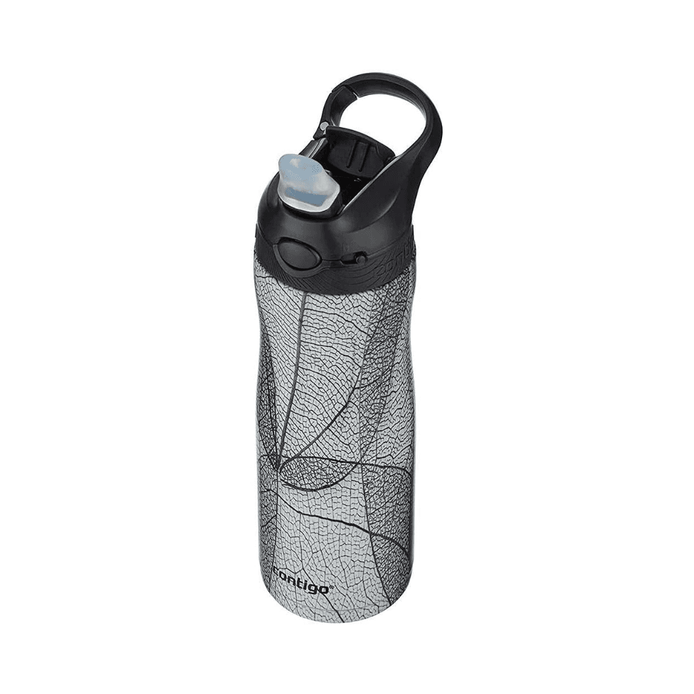 Contigo Autospout Ashland Couture Chill Vacuum Insulated SS Water Bottle 590ml - White Leaf CT-083/2127882