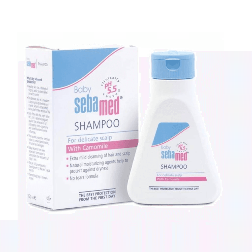 Sebamed Baby Shampoo With Chamomile For Delicate Scalp 150ml
