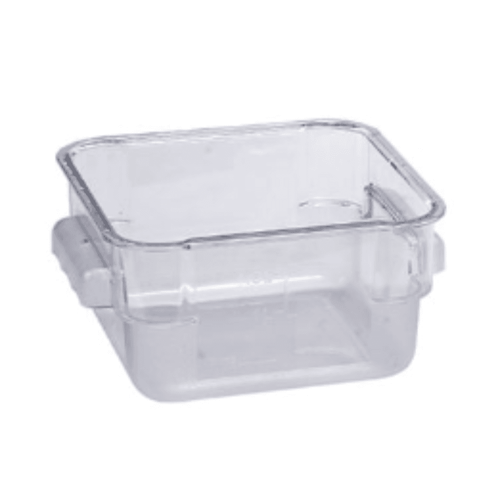 Food Storage Container Clear with Lid 2L 180x100mm 13-628+631-P-060C