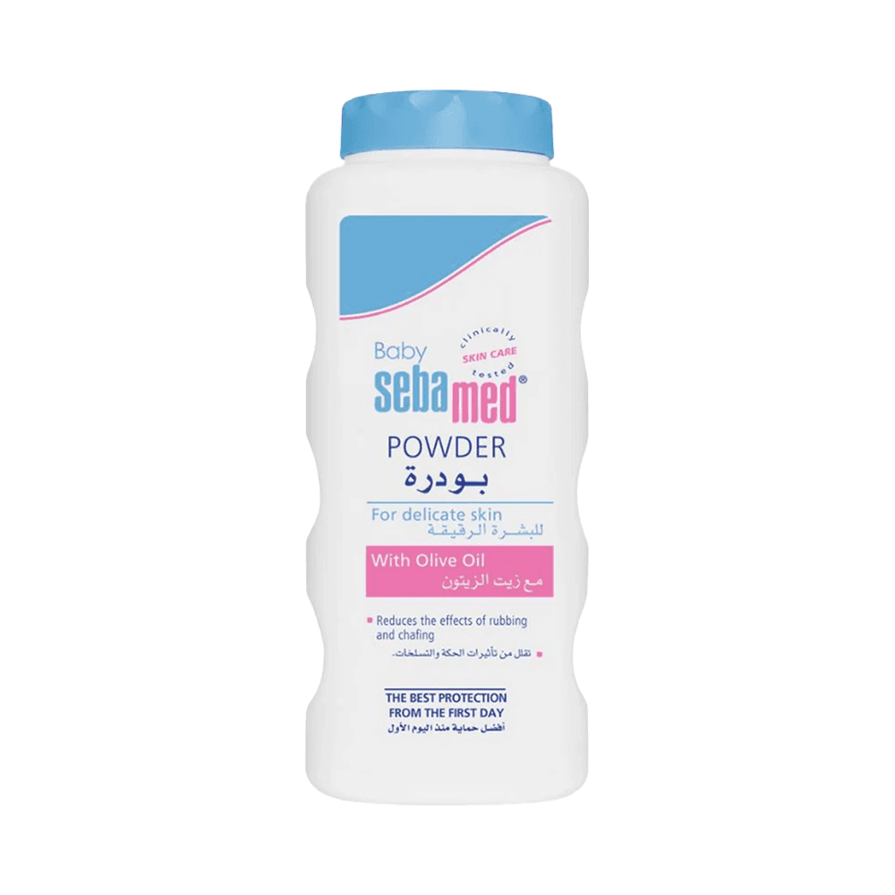 Sebamed Baby Powder For Delicate Skin With Olive Oil 100g