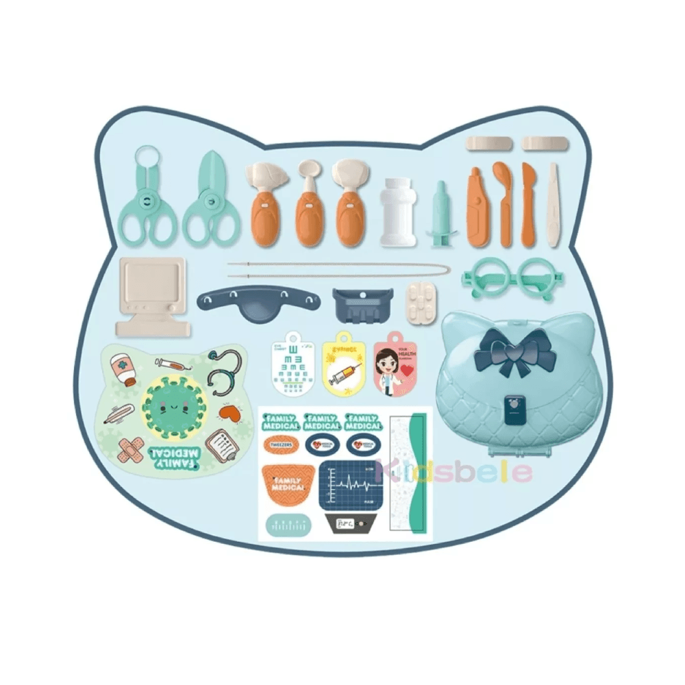 Family Medical Medical Kit Toy Bag