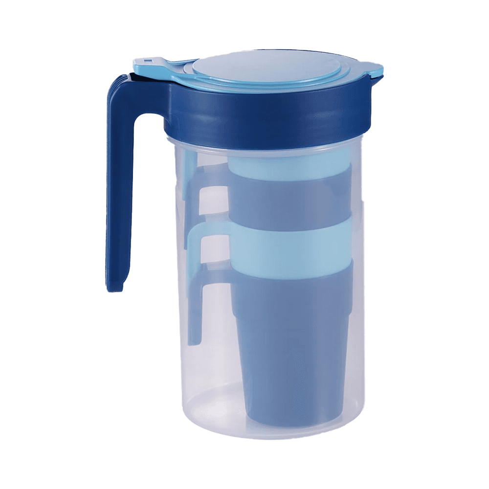 Vague Water Pitcher 1.8L With Cups 300ml 4Pcs Set 02-1018