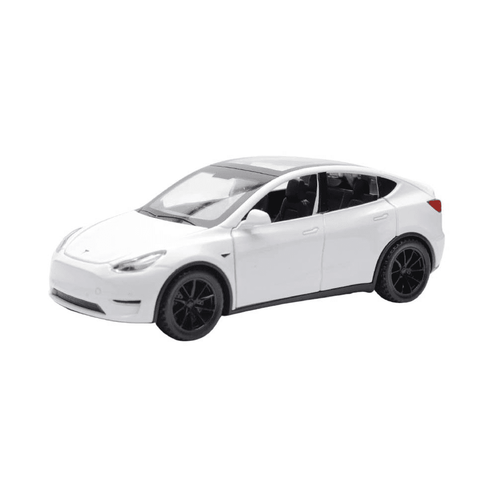 Alloy Metal Die-Cast 1:32 Tesla With Sound & Light