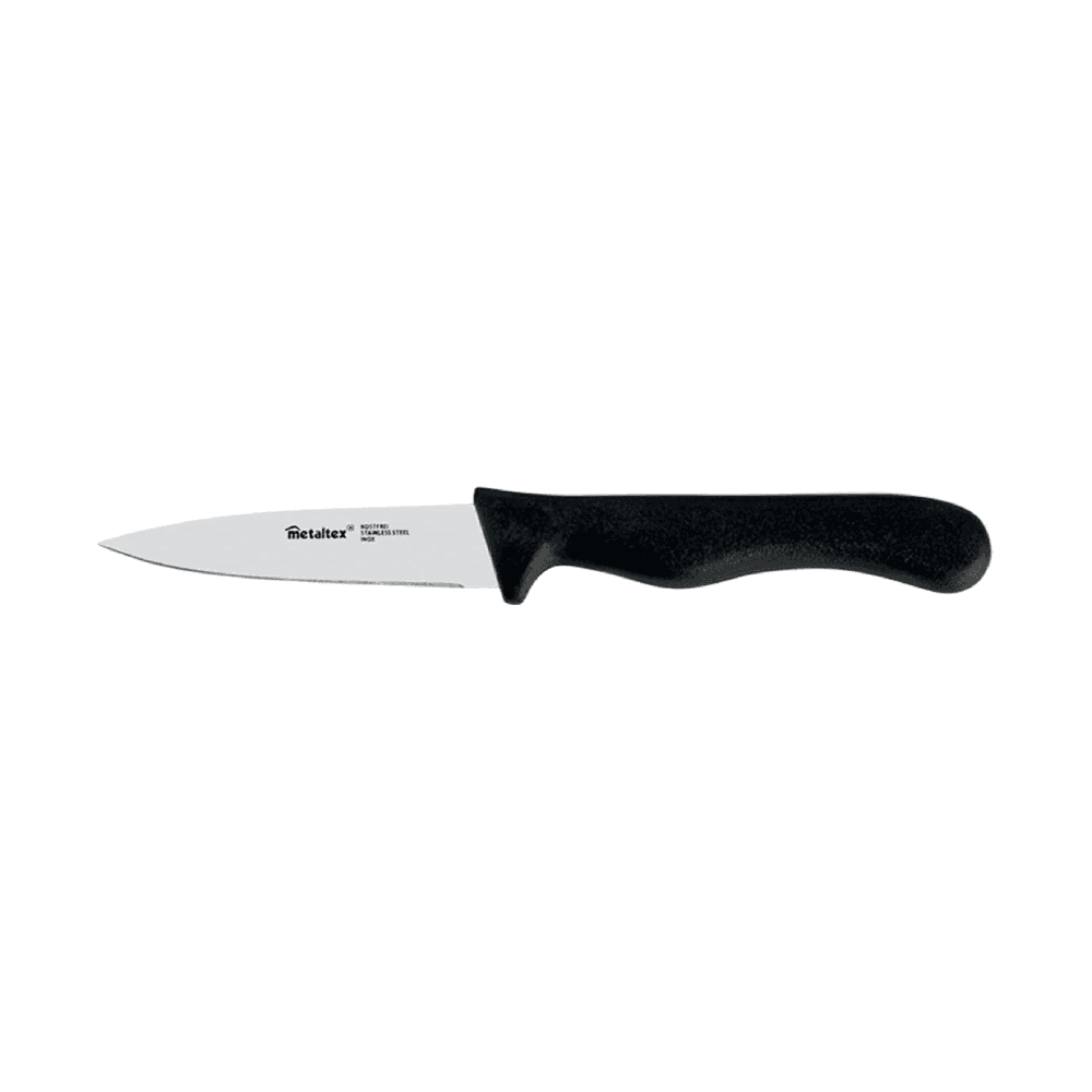 Basic Paring Knife 19cm - Black Handle 258129/mxc-146