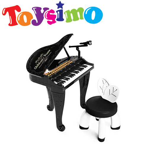 Electronic Organ Education Piano With Chair