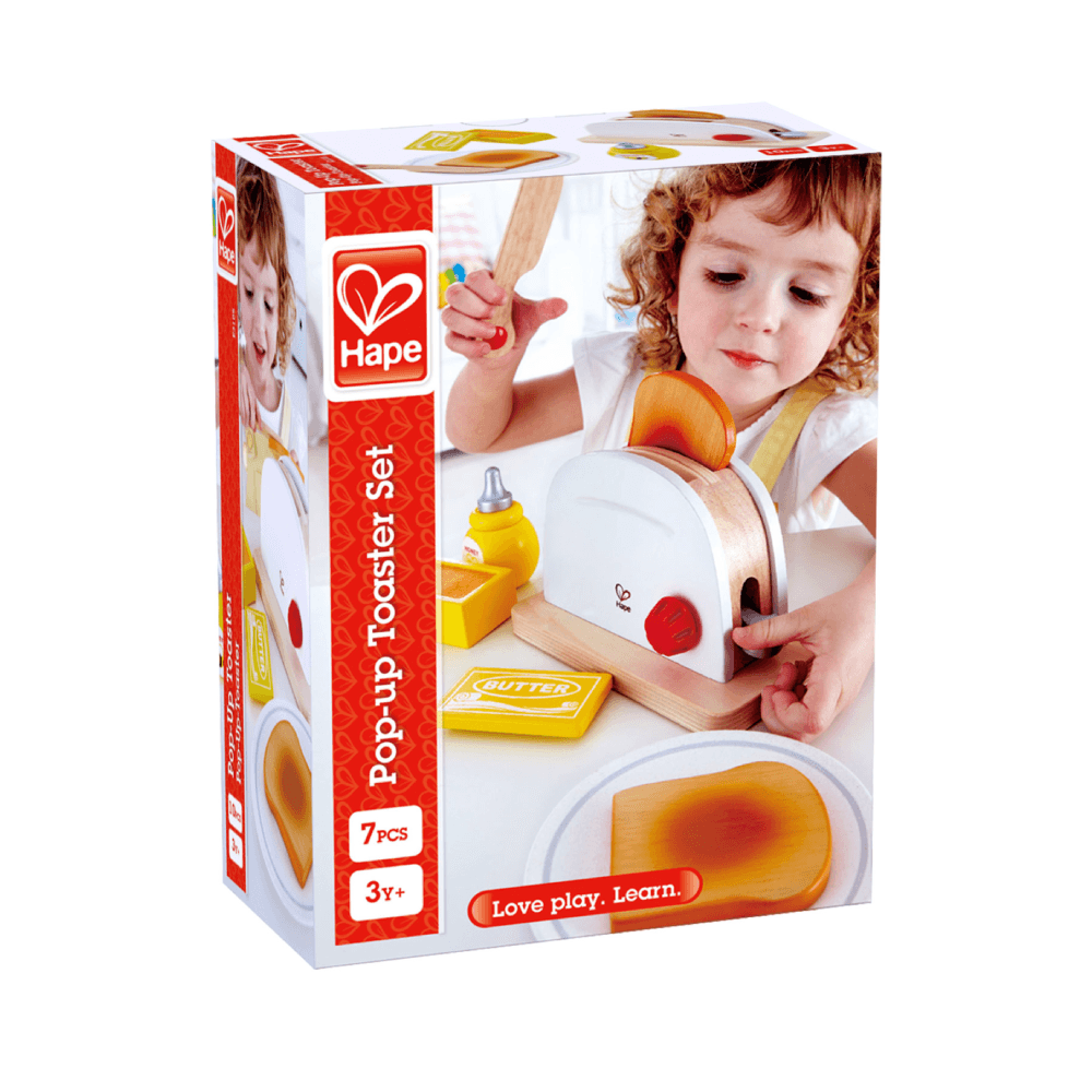 Hape Pop-Up Toaster Toy Set