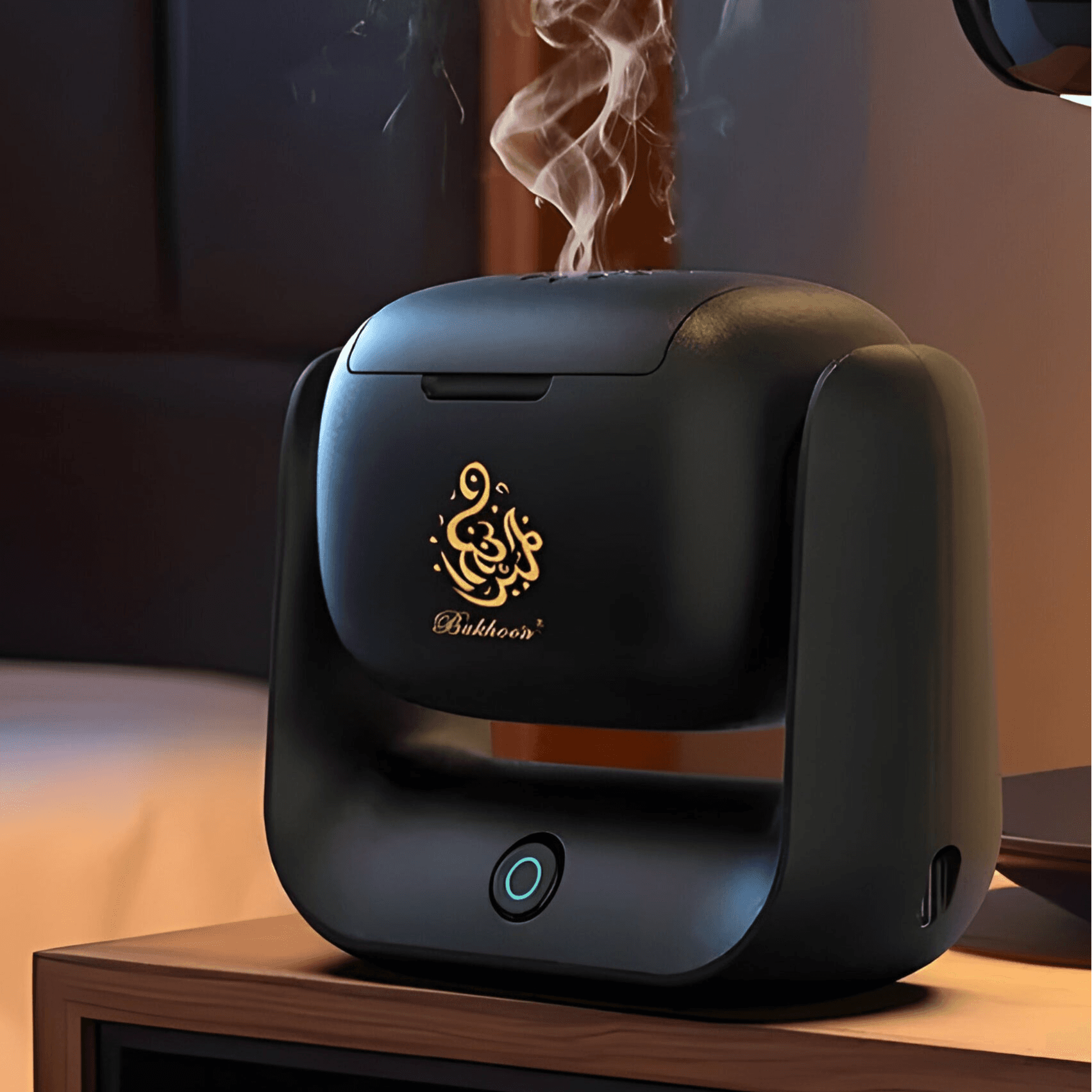 مبخرة بخور دوارة - أسود SR