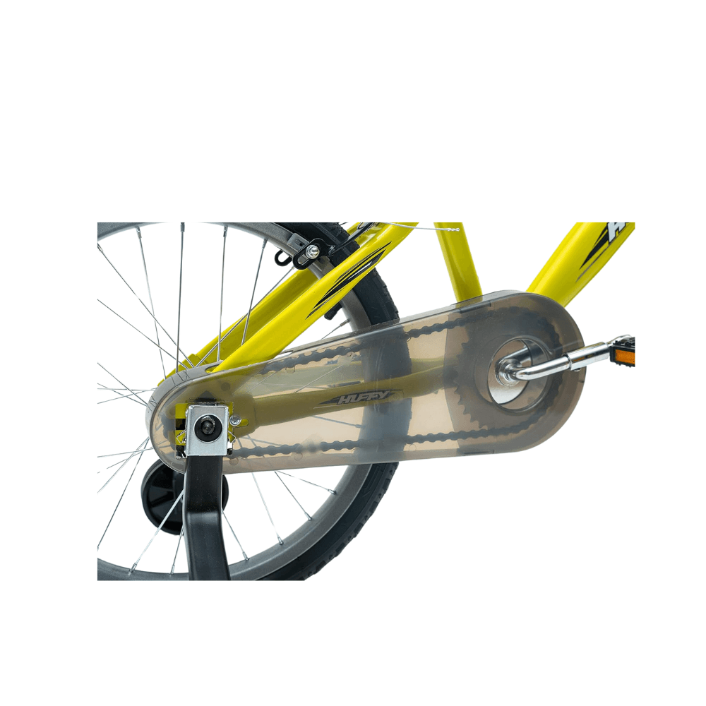 Huffy Moto X; 18" B Bike Yellow 6-8yrs