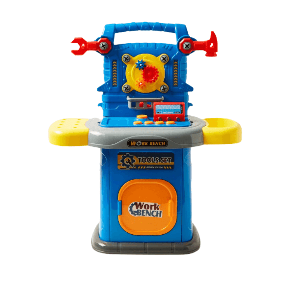 Tool Bench Workshop Toys Pretend Play Set Table
