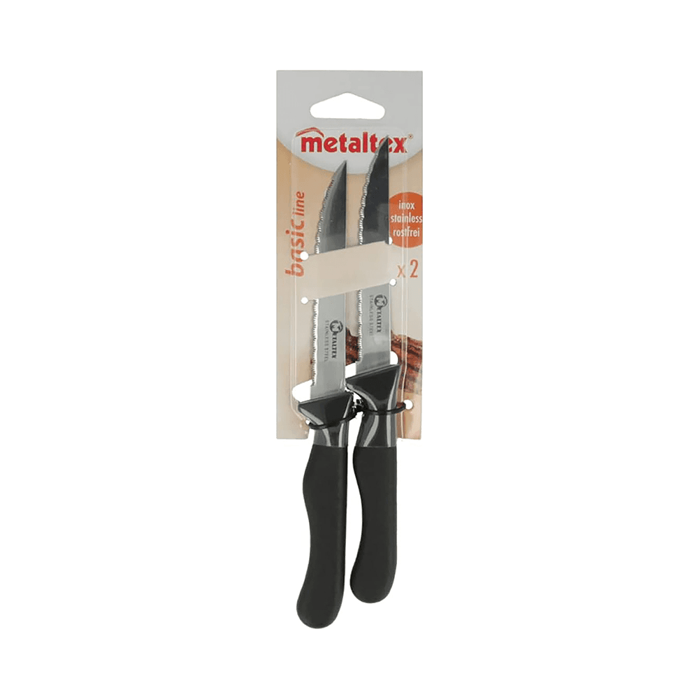 Metaltex Basic Steak Knives 21cm 2Pcs 258134/mxc-149