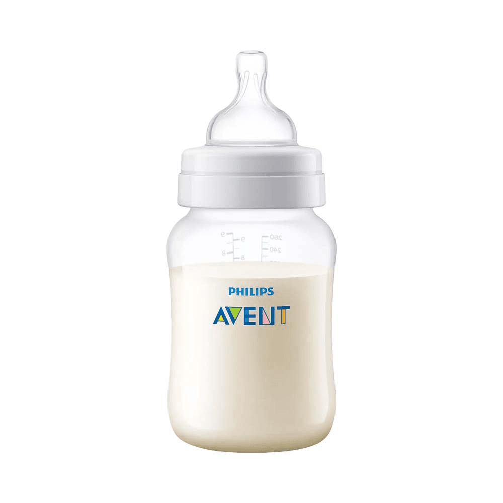 Philips SCF813/61 Avent Anti-colic Plastic Nursing Bottle With Air Valve 1+ Months 260ml