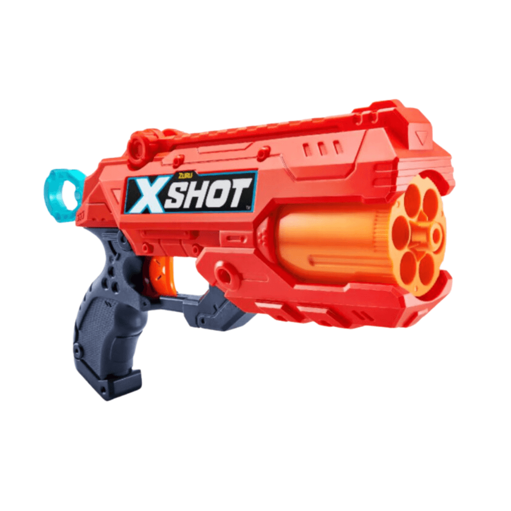 Zuru X-Shot Excel Reflex 6 Double Pack - Includes 2 Shooters, 3 Cans, 16 Darts