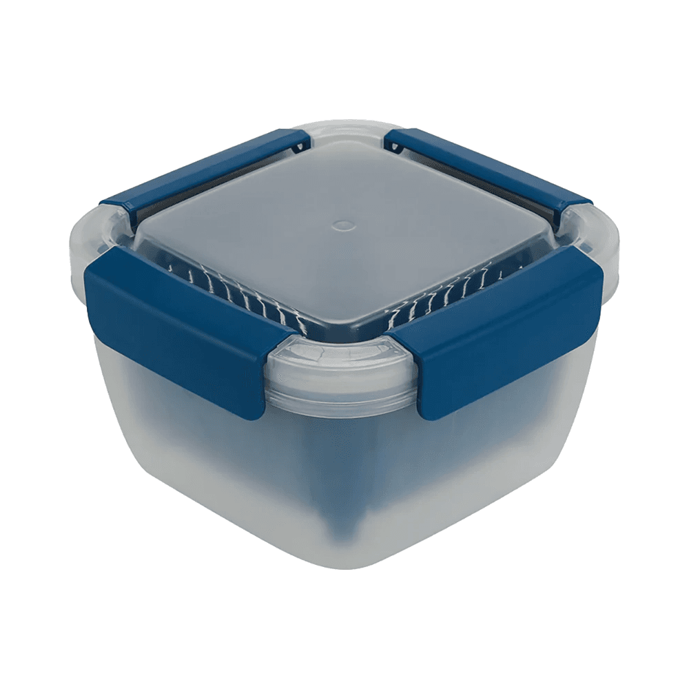 Square Vegetable Washing Leachate Box 15.4x8.7cm 1Pc L-02-1021