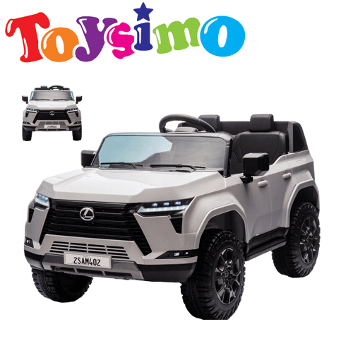 Gray 12V 2024 Lexus Gx Ride-On Car