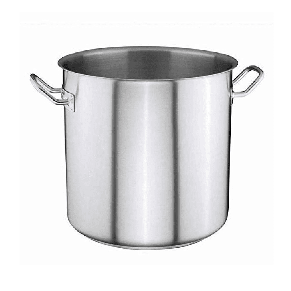 Ozti Stock Pot Satin Finish Induction with Lid 24 x 24cm - Oz-004