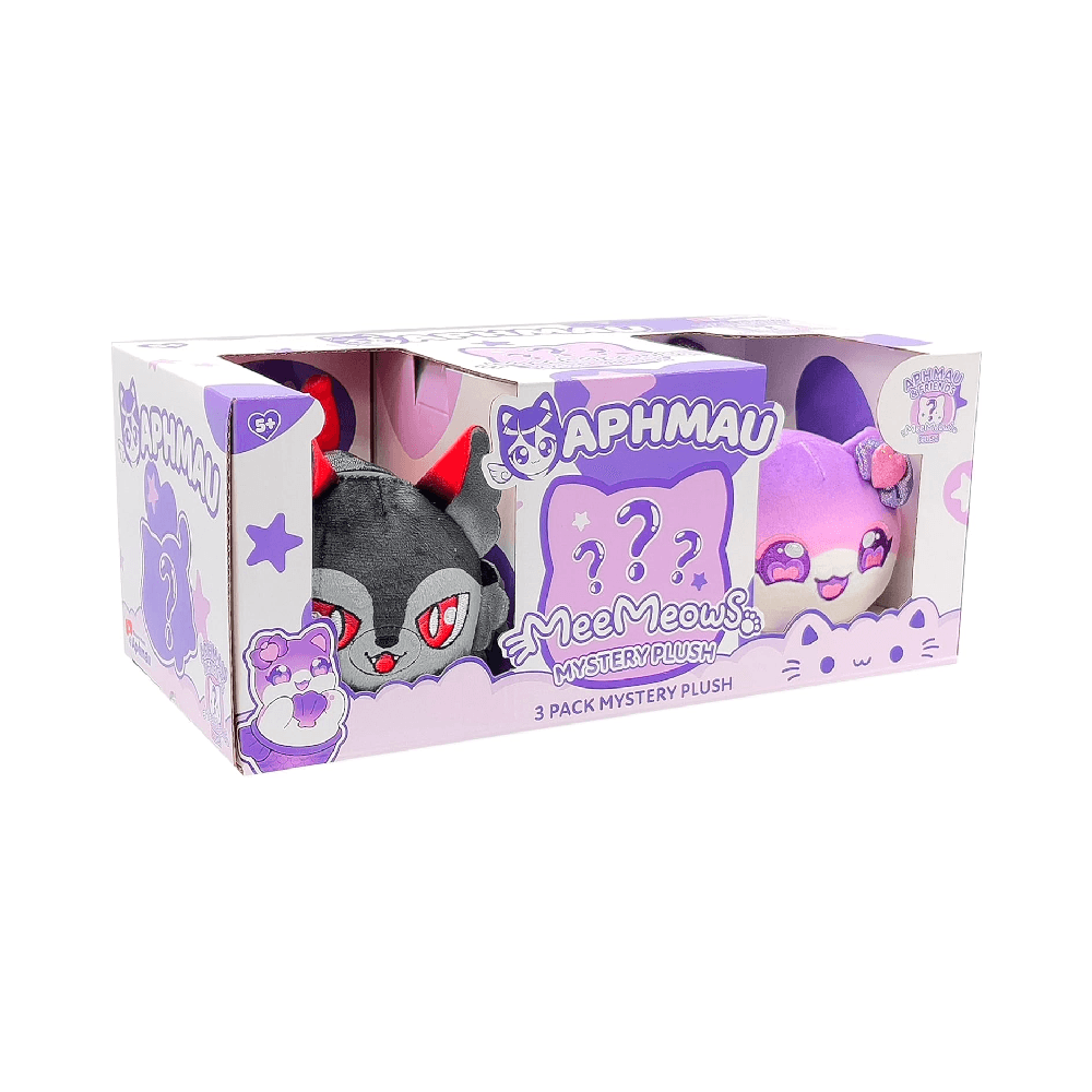 Aphmau Meemeows Sparkle Series 2 Mystery Plushes Assorted Pack 3Pcs