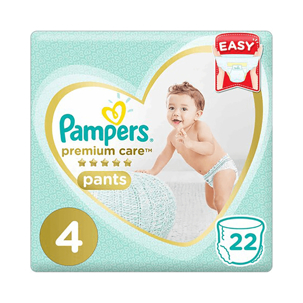 Pampers Premium Care Pants Size 4 4 x 22Pcs