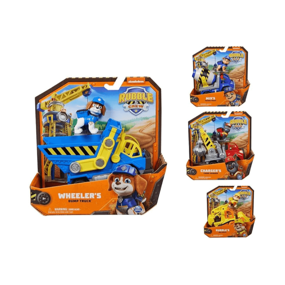 Rubble & Crew Wheeler’s Dump Core Vehicle Toy 1Pc - Assorted